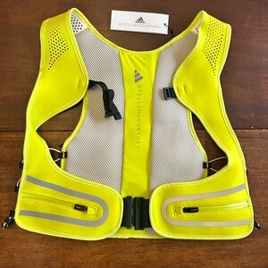 Stella McCartney & Adidas Collab Yellow Reflective Running Vest